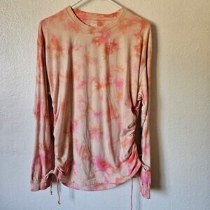 Victoria Secret Pink Long Sleeve Tie Dye Medium